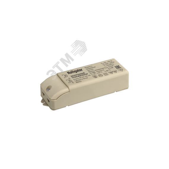Трансформатор электронный 105w 12v с защитой Navigator Group 94433
