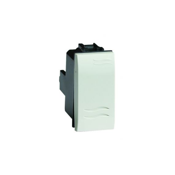 Инвертор (промежуточный переключатель), белый, 1мод.