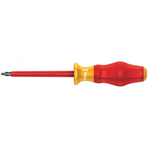 Отвертка диэлектрическая крестовая 1162 i PH VDE PH 3 x 150 мм WERA WE-031605