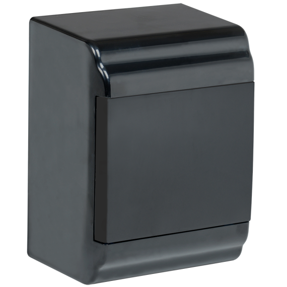 PRIME Корпус пластиковый ЩРН-П-4 модуля навесной черный IP41 IEK