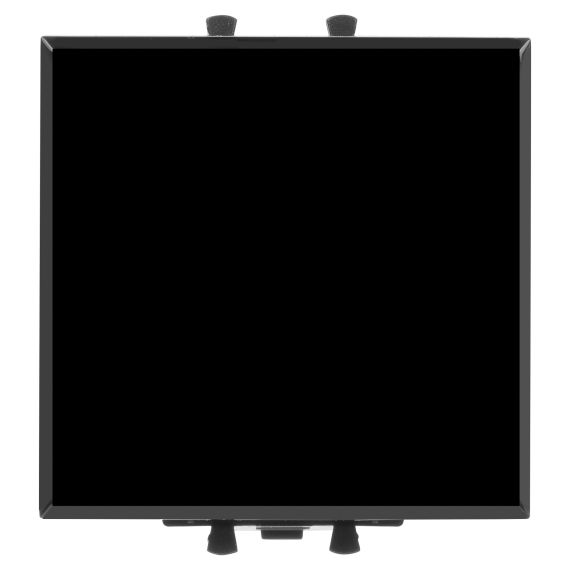 Инвертор одноклавишный модульный, &quot;Avanti&quot;, &quot;Черный квадрат&quot;, 2 модуля