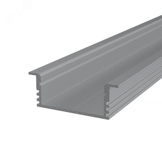 Профиль врезной алюминиевый 3412-2 2 м REXANT 146-222