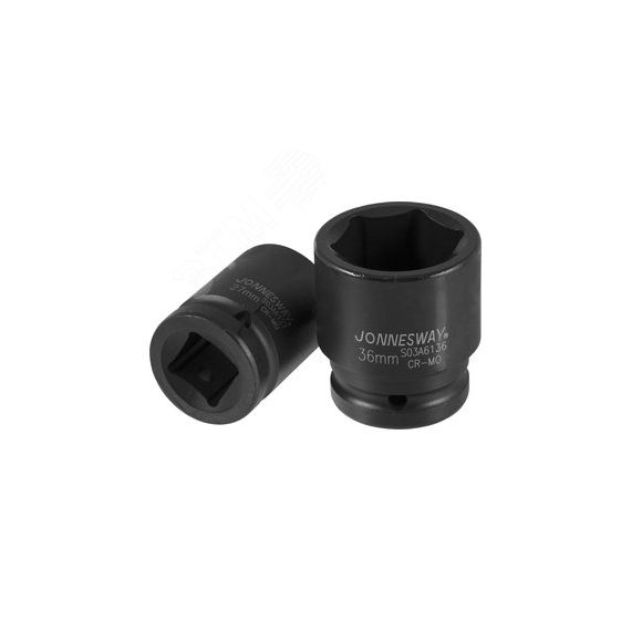 Головка торцевая ударная 3/4''DR, 19 мм Jonnesway S03A6119