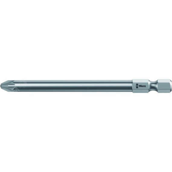 Бита 855/4 Z PZ вязкая твердость хвостовик 1/4 E 6.3 PZ 2 x 127 мм WERA WE-060036