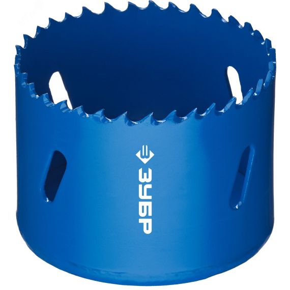 Коронка биметаллическая 60мм, быстрорежущая сталь ЗУБР 29531-060_z01