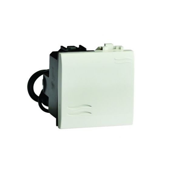 Выключатель с подсветкой, слоновая кость, 2мод