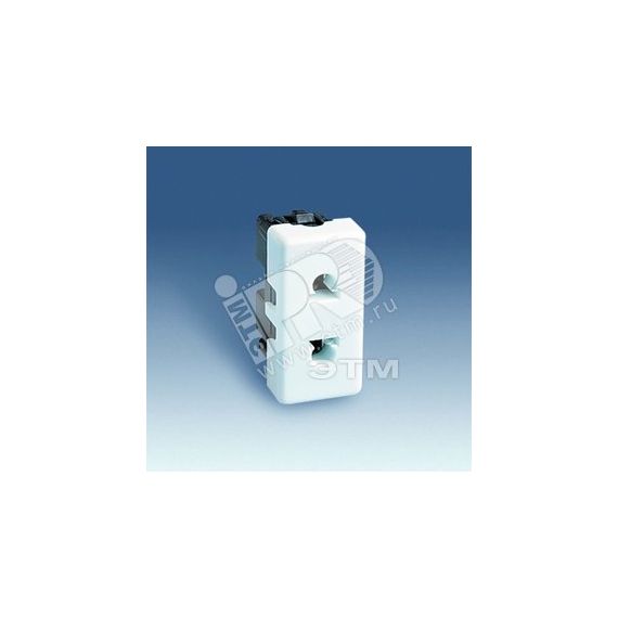 Розетка 2P евро-американская, узкая, 16А 250В, S27, сл.кость Simon 27438-31