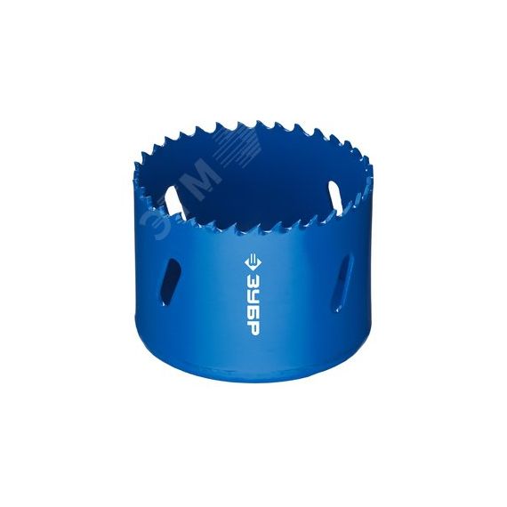 Коронка биметаллическая 60мм, быстрорежущая сталь ЗУБР 29531-060_z01