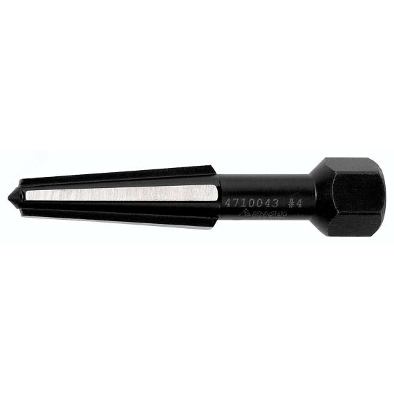 Экстрактор N2, двойная режущая кромка, M8 - M10, отв 4.8 - 7.1 мм, размер под ключ 9.5 мм 3/8'', для левой и правой резьб Rennsteig RE-4710023