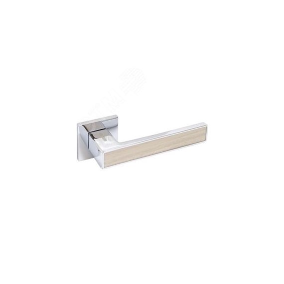 Комплект ручек АЛЛЮР АРТ ЛАНА CP/светло-серое дерево (862SSD) хром/св-сер.дер. ЗАЩИТ.ПЛЕНКА ПТК 13809