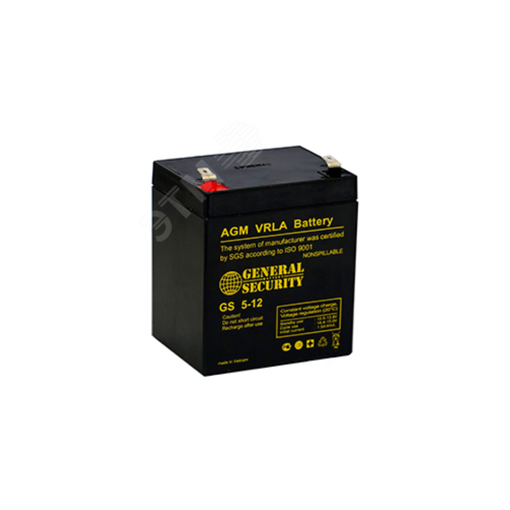 Аккумуляторная батарея General Security GS5-12