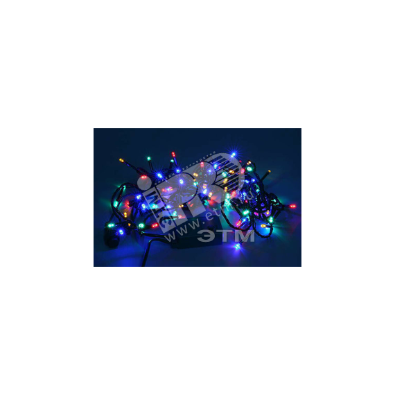 Электрогирлянда наружная 200LED 20м разноцветная 8 режимов JazzWay 4607144111638