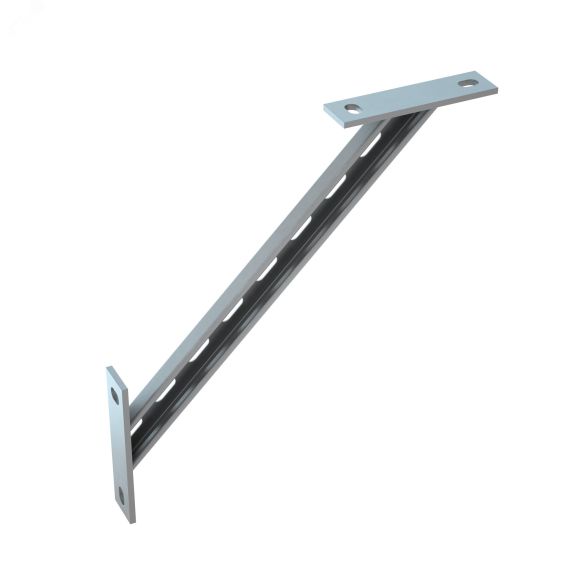 Укосина для консолей 600 мм КМ-профиль LO0488