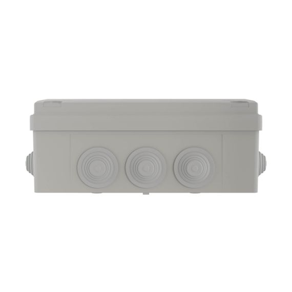 Коробка ответвит. с 10 кабельными вводами д.32мм, IP55, 240х190х90мм