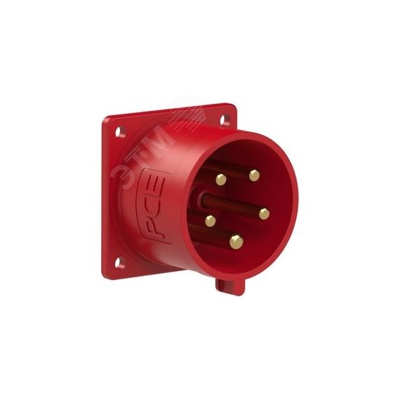 Вилка встраиваемая 32А/400V/3P+N+E/IP44 PCE 625-6