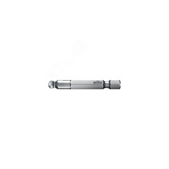 Бита шестигранная HEX 6,0 х50мм Professional (сферическая) 7047RZ Wiha 25742