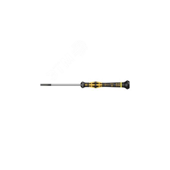 Отвертка шлицевая антистатическая для прецизионных работ 1578 A SL ESD Micro 0.60 x 3.5 x 80 мм WERA WE-030106