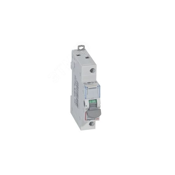 Выключатель-разъединитель однополюсный 20А DX3 LEGRAND 406401