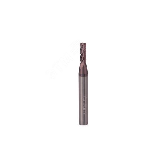 Фреза цилиндрический хвостовик 4,0x50/12мм 4z(R0,2) P20 TiALN 55HRC d06 H-Tools 19964-040