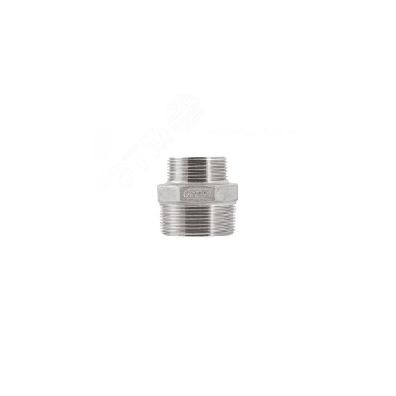 Переход резьбовой 2”НР / 1,5”НР нерж. cталь Unipump 80911