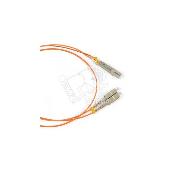 Патч-корд волоконно-оптический (шнур) SM 9/125 (OS2) LC/UPC-SC/UPC simplex LSZH (30м) Hyperline 243837