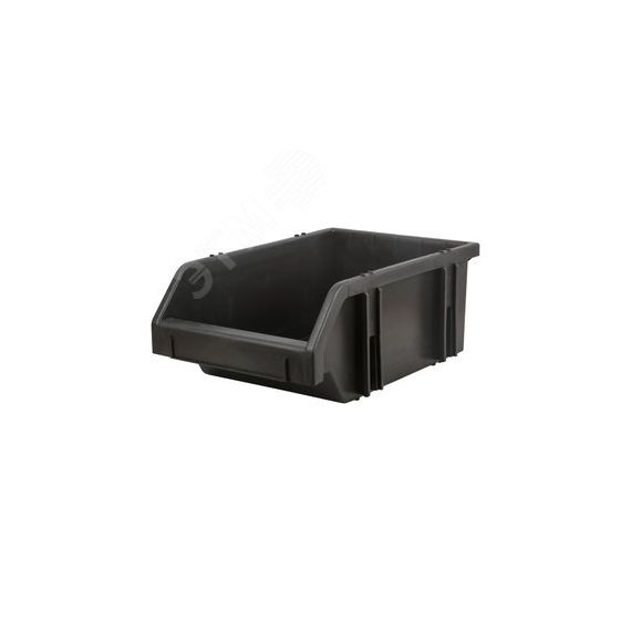 Лоток для крепежа пластиковый черный 190х310х490 мм FIT РОС 65696
