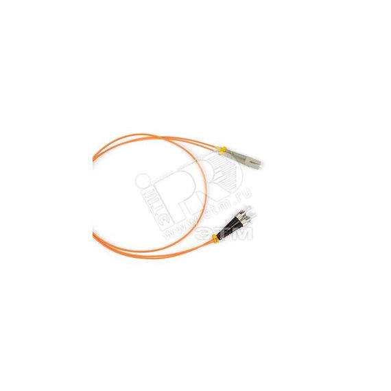 Патч-корд волоконно-оптический (шнур) мм 50/125 ST-LC duple* LSZH 2 м Hyperline 27934