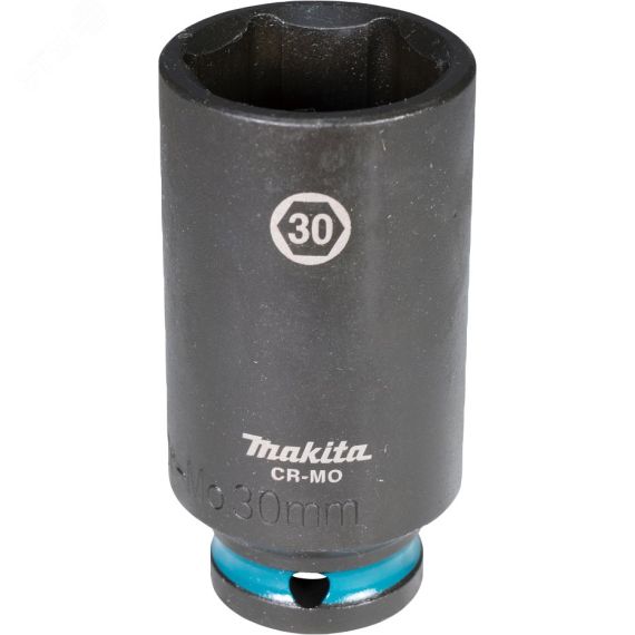 Головка торцовая ударная удлиненная Impact Black 1/2'' 30x81,5 мм Makita E-16542