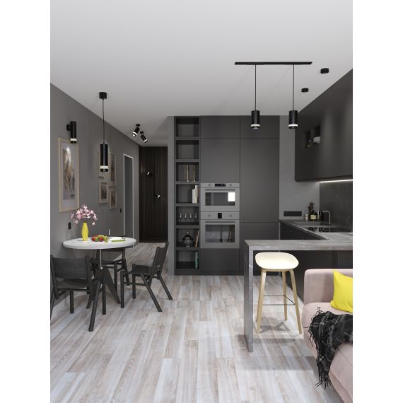 Светильник 4009 накладной настенный под лампу 2хGU10 черный IEK Светильник 4009 накладной настенный под лампу 2хGU10 черный IEK