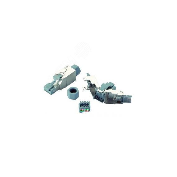 Вилка RJ45 6 FTP для полевой установки Eurolan 13A-F6-03SL