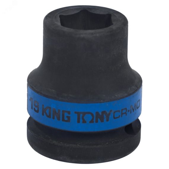 Головка торцевая ударная шестигранная 3/4', 18 мм King Tony 653518M