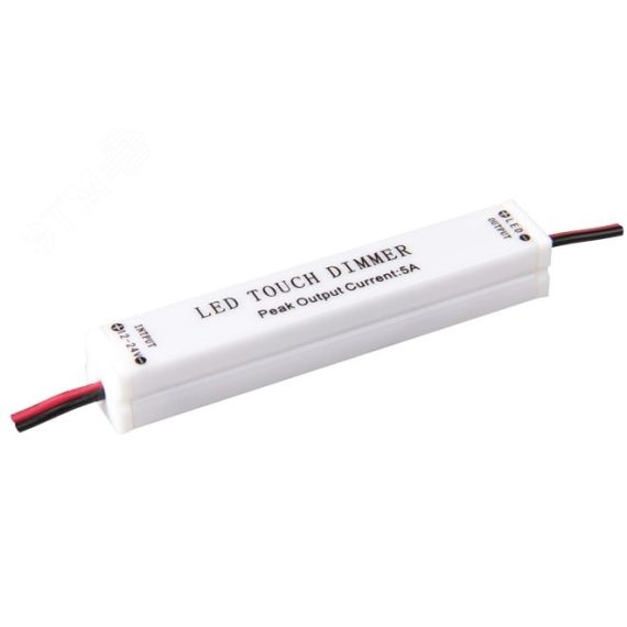 Выключатель-диммер сенсорный (от 0 процентов  до 100 процентов ) 12/24V 48W 4A JazzWay 1035806