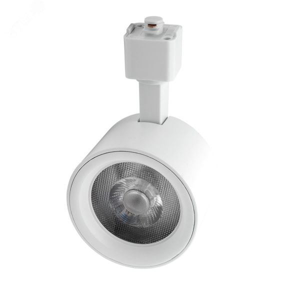 Светильник светодиодный трековый на шинопровод ДПО-10w 3000K 24 град. белый JazzWay 5035454