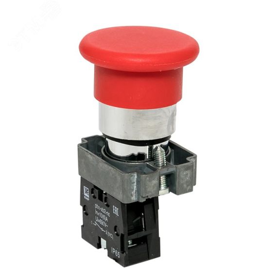 Кнопка BC42 грибок красная NC IP65 PROxima EKF xb2-bc42-65