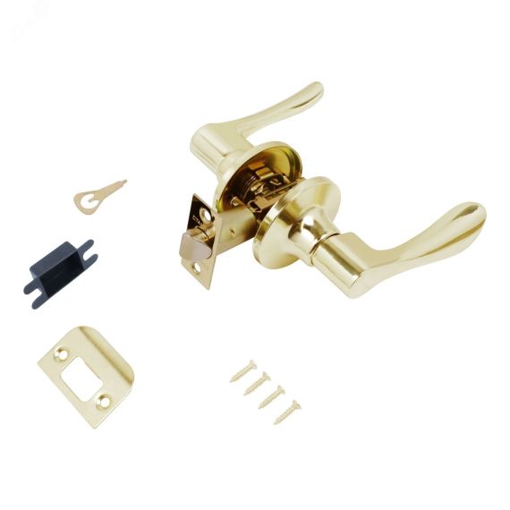 Защёлка СТАНДАРТ 8531 PS PB золото пустая ПТК 13409