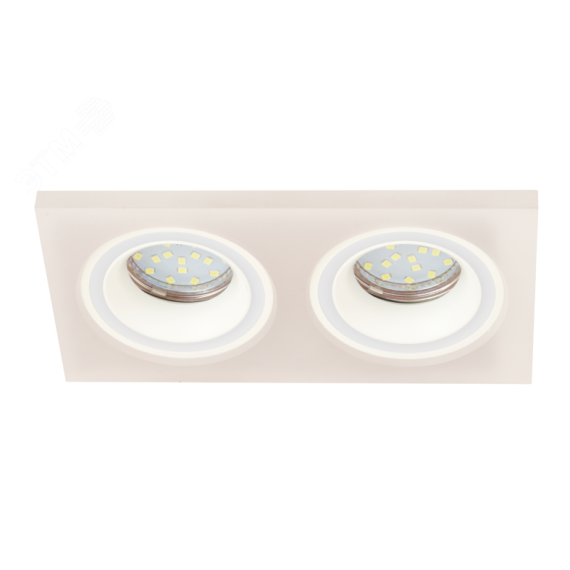 Встраиваемый светильник декоративный DK92 WH MR16/GU5.3 белый ЭРА Б0054362