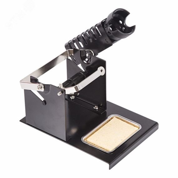 Подставка под паяльник c держателем припоя на катушке REXANT 12-0316