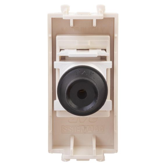 Розетка TV одиночная модульная, "Avanti", "Ванильная дымка", 1 модуль Розетка TV одиночная модульная, "Avanti", "Ванильная дымка", 1 модуль