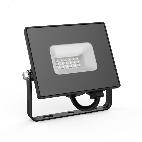 Прожектор светодиодный ДО 10 Вт ранжК 650 лм 175-265В IP65 105х29х98мм Алюминий зеленого свечения Elementary Gauss Gauss 613100610