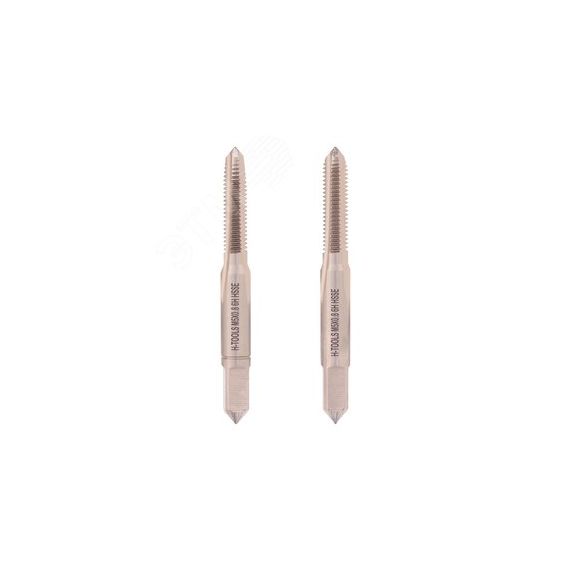Метчик М 5,0х0,8 (Комплект 2шт) DIN352 HSSE 6h 50мм a=4,9 H-Tools 235801-A4-0050
