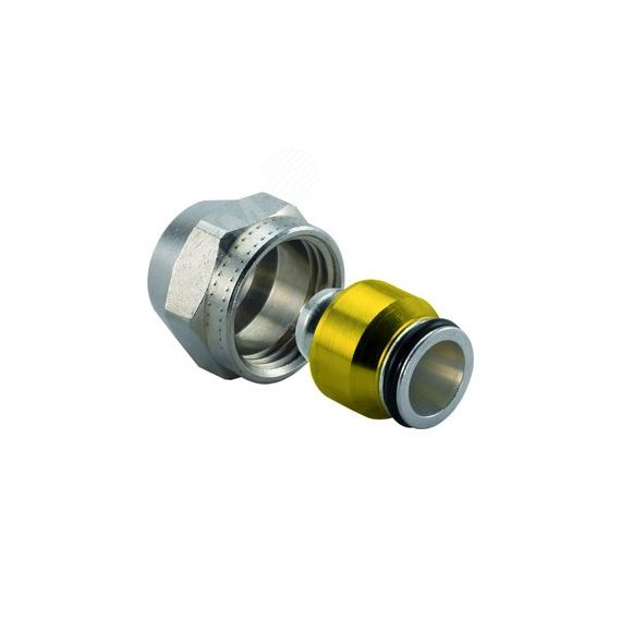 Адаптер зажимной Uni-X MLC 20x2,25-3/4'ВР евроконус, латунный Usystems 1135972