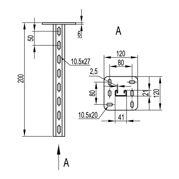 Чертеж BSP2102ZL