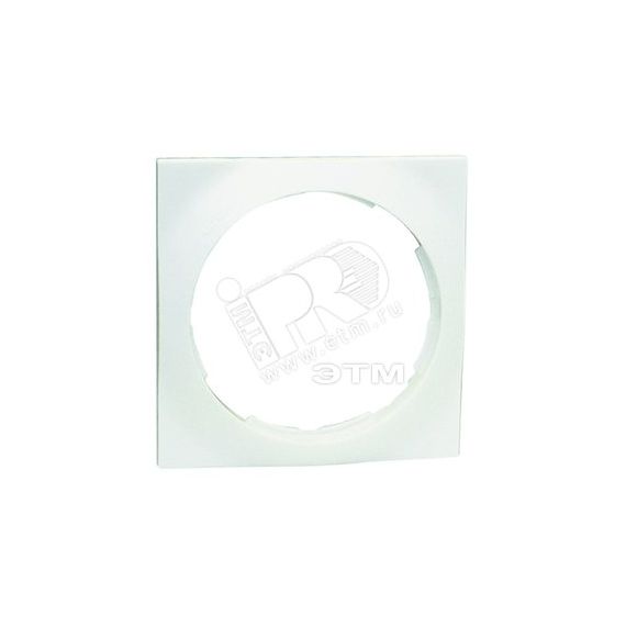 Рамка 4 поста, квадрат, S88, белый Simon 88642-30
