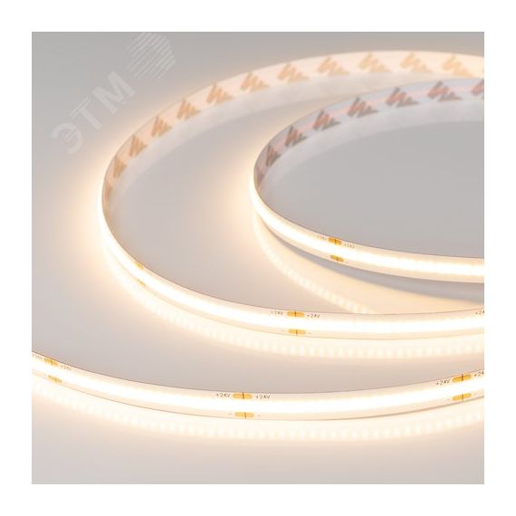 Лента LED COB-X378-8мм 24V Warm3000 (11.5 W/m, IP20, CSP, 5м) (ARL, -) Arlight 031883(2)