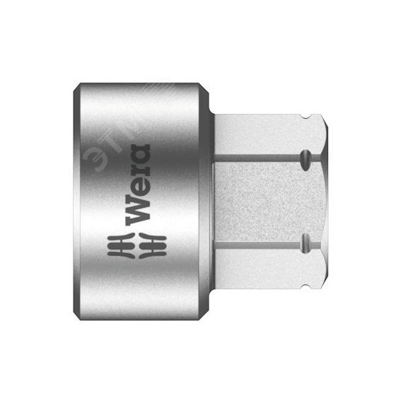 Головка торцевая шестигранная 8790 FA Zyklop DR 1/4 12 мм также подходит для прямого соединения к трещотке 8005 Zyklop Mini 2 WERA WE-003684