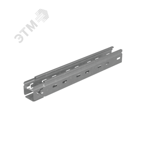 Лоток перф. 50х50х0,8 L2000 мм Быстрый монтаж ПЛЮС HD КМ-профиль PL2196