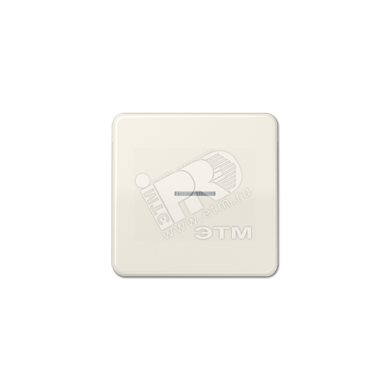 Клавиша с окошком для выключателя и кнопки с подсветкой слоновая кость JUNG CD590KO5