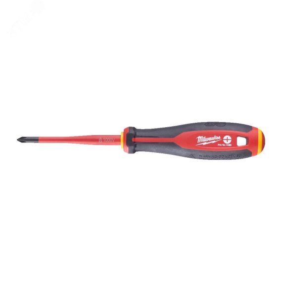 Отвертка трехгранная изолированная VDE PH/SL1 X80 Milwaukee 4932478733