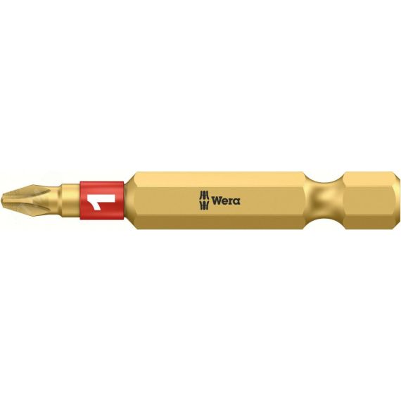 Бита биторсионная 851/4 BDC PH алмазное покрытие хвостовик 1/4 E 6.3 PH 1 x 50 мм WERA WE-059530