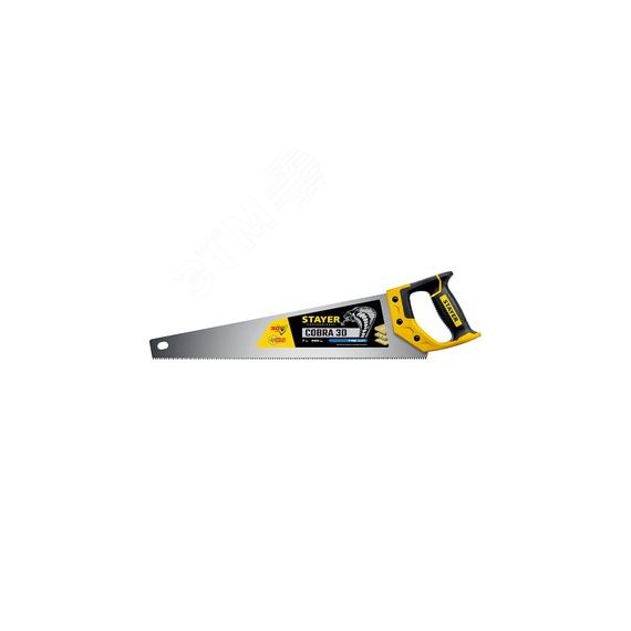 Ножовка по дереву Cobra 3D 450 мм STAYER 1512-45_z01